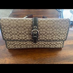Brown Coach wallet